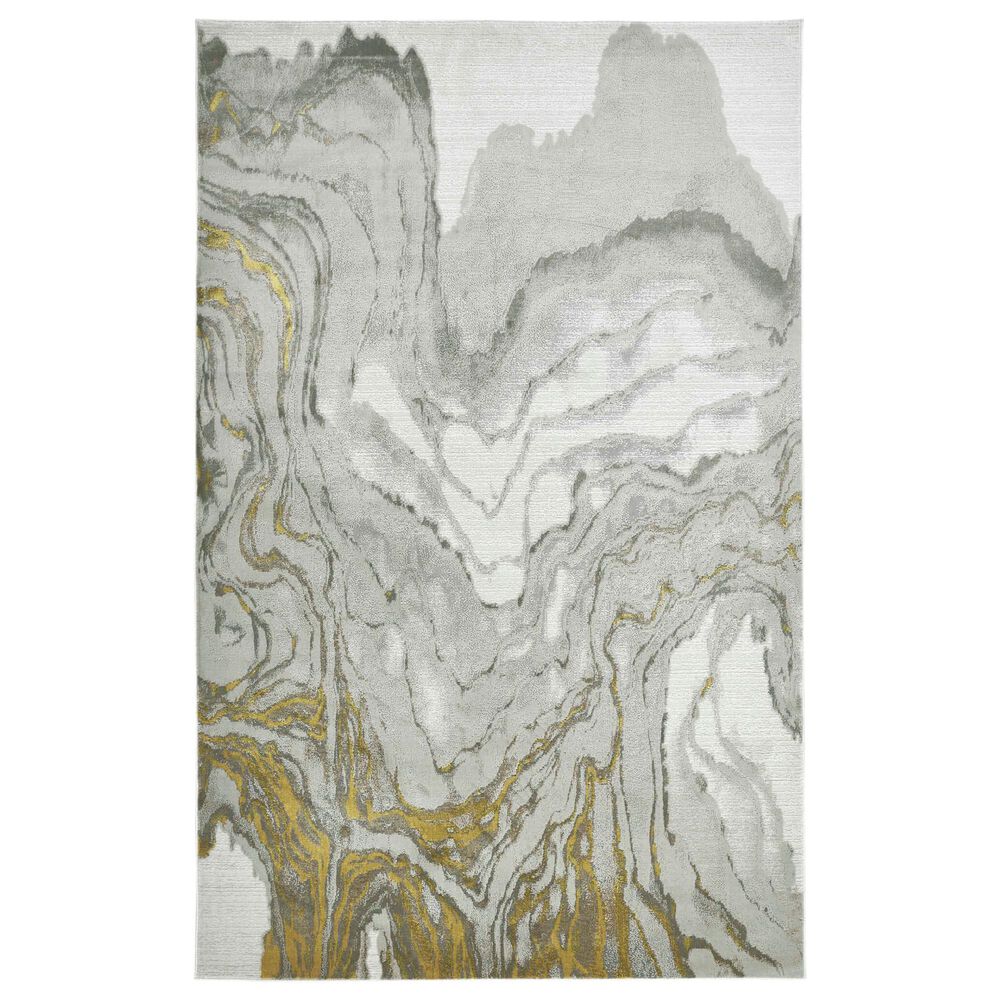 Feizy Waldor 8" x 11" Ivory Area Rug, , large