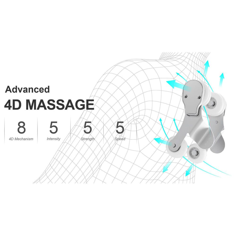 Osaki AmaMedic Hilux 4D Premium Massage Chair in Black, , large