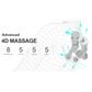 Osaki AmaMedic Hilux 4D Premium Massage Chair in Black, , large