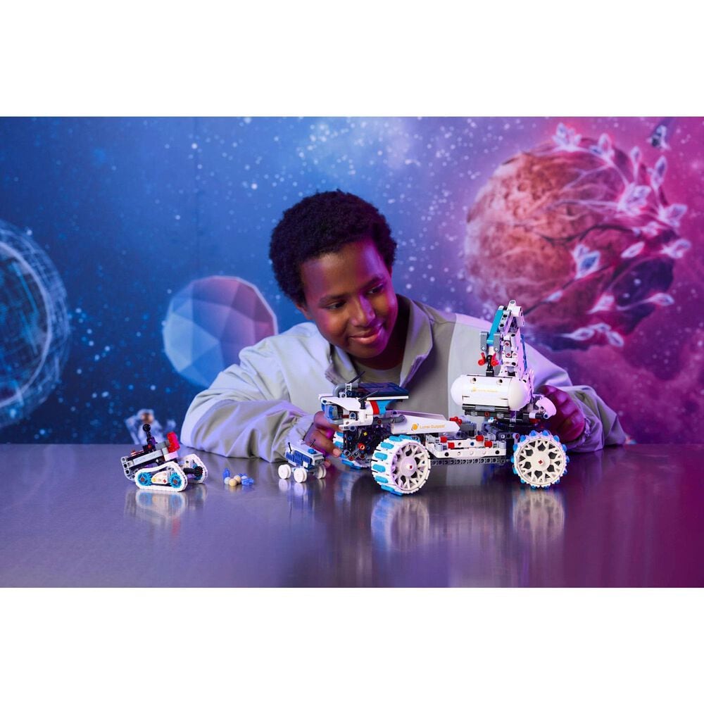 LEGO Lunar Outpost Moon Rover Space Vehicle Building Set, , large