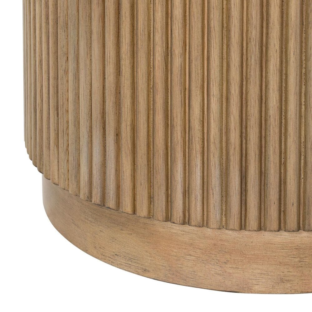 Ashley Camdill Cocktail Table in Light Brown and White, , large