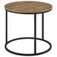 Pacific Landing Lainey Round End Table in Mango and Black, , large