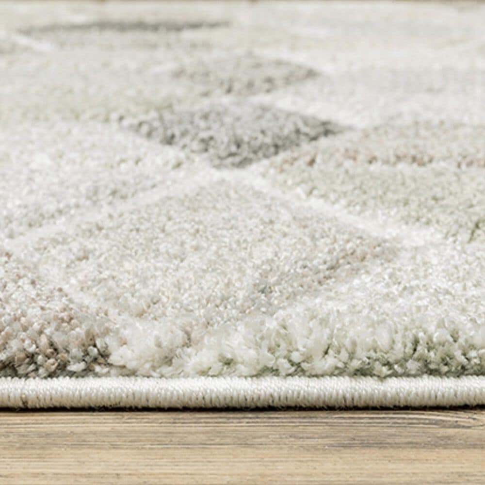 Oriental Weavers Cambria Geometric Biks 5&#39;3&quot; x 7&#39;6&quot; Ivory Area Rug, , large