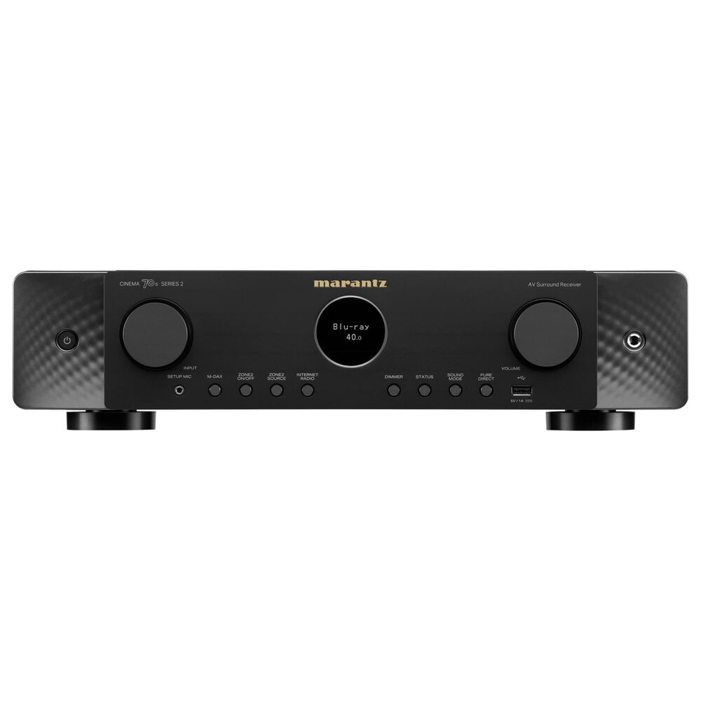 Marantz Cinema 70s Series 2 7.2-Channel Slimline AV Receiver in Black, , large
