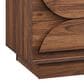 Modway Bulwark 2 Drawer Nightstand in Walnut, , large