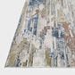 Central Oriental Orient Damaris 5"3" x 7"3" Ivory and Grey Area Rug, , large