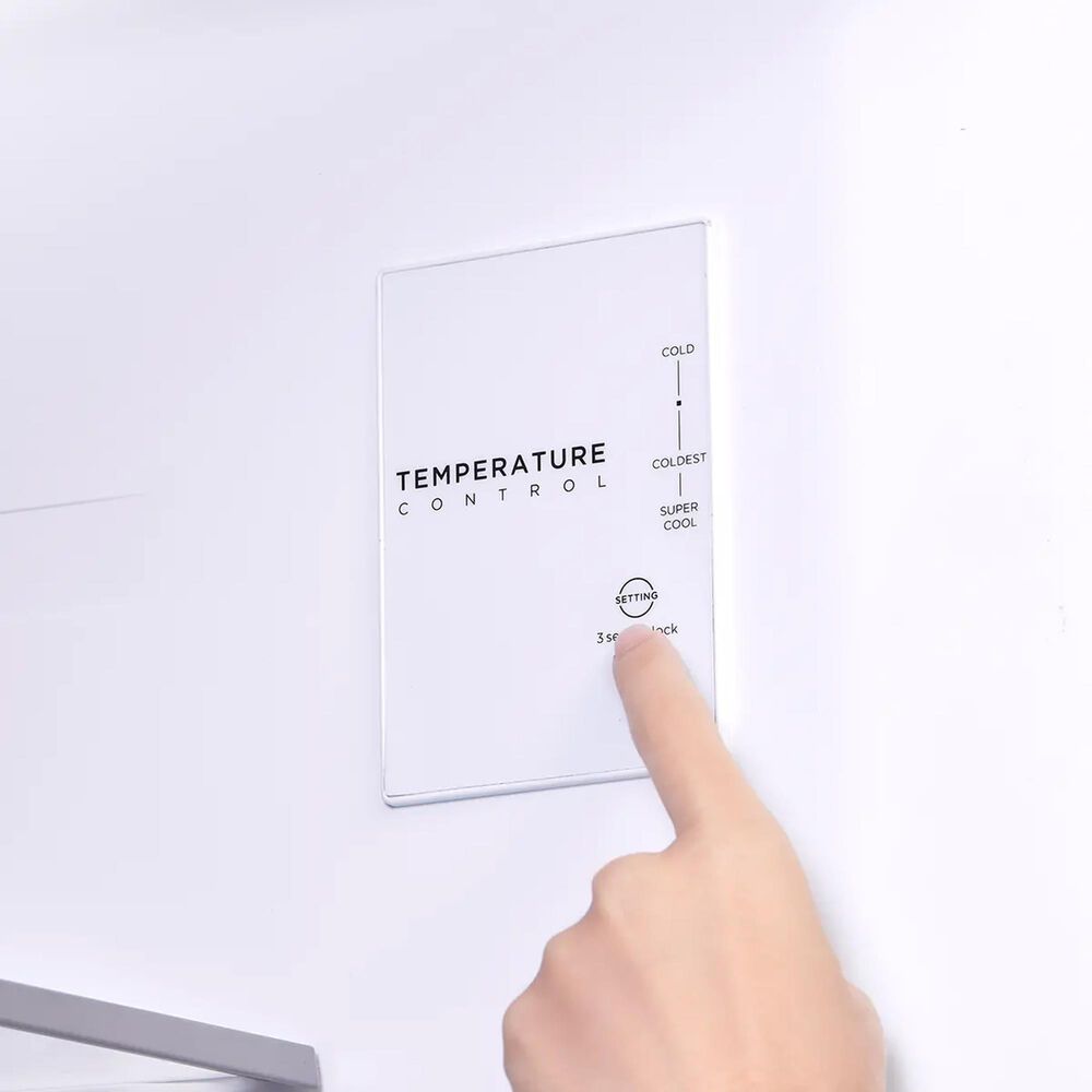 Midea 20.5 Cu. Ft. Garage Ready Top-Freezer Refrigerator in Stainless Steel, , large