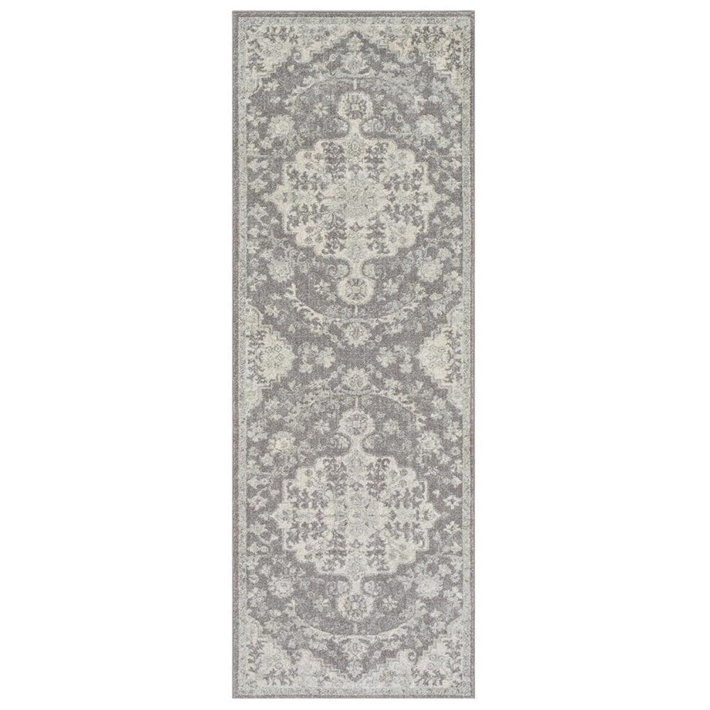 Surya Harput HAP-1070 2"7" x 7"3" Gray, Charcoal and Beige Runner, , large