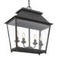 Golden Lighting Abingdon 4-Light Pendant in Antique Black, , large