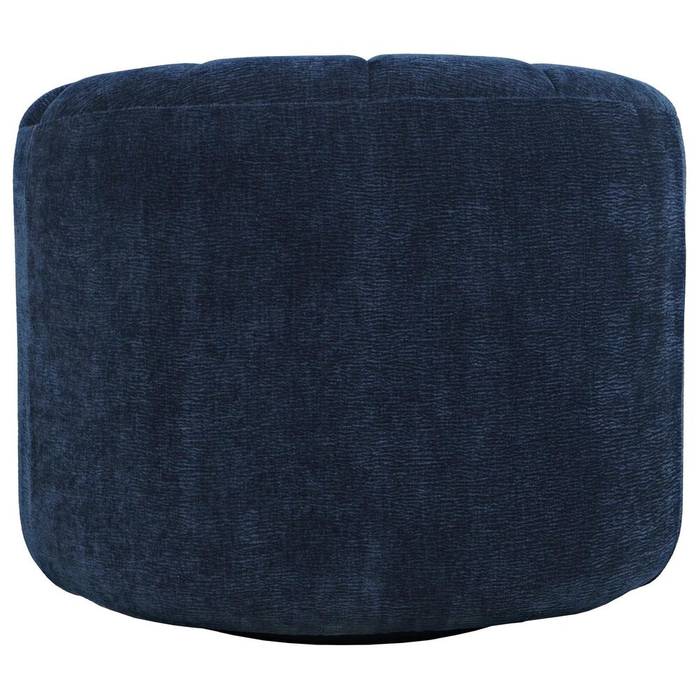 Waltham Grande Swivel Chair in Navy, , large