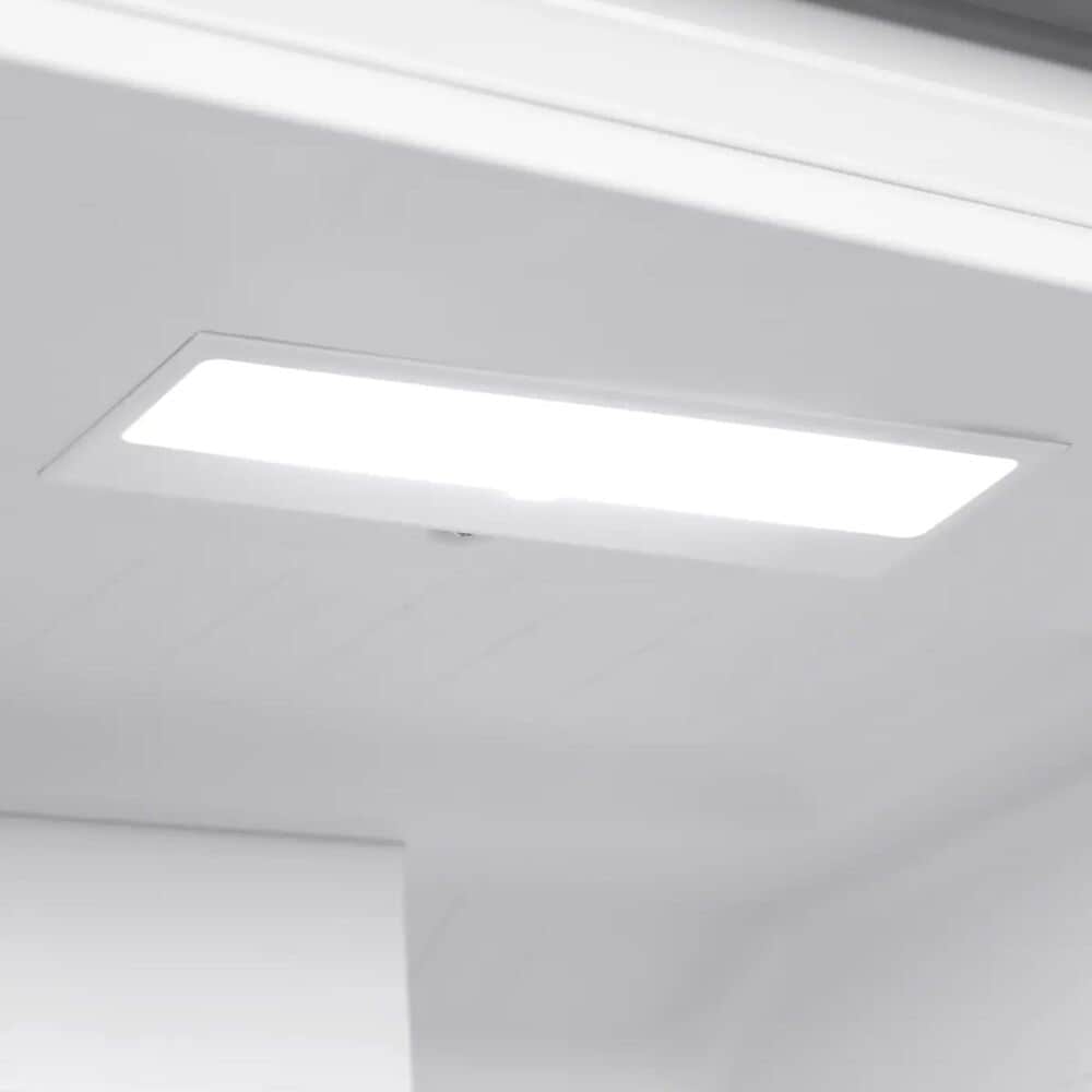 Midea 20.5 Cu. Ft. Garage Ready Top-Freezer Refrigerator in Stainless Steel, , large