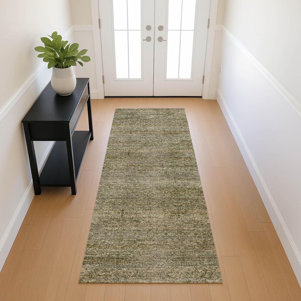 Dalyn Rug Company Vico VC9 Olive 2'3" x 7'6" Runner, , large