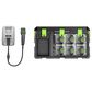 EGO 6-Port Mobile Charging Case and Charging Adaptor Kit in Black, , large