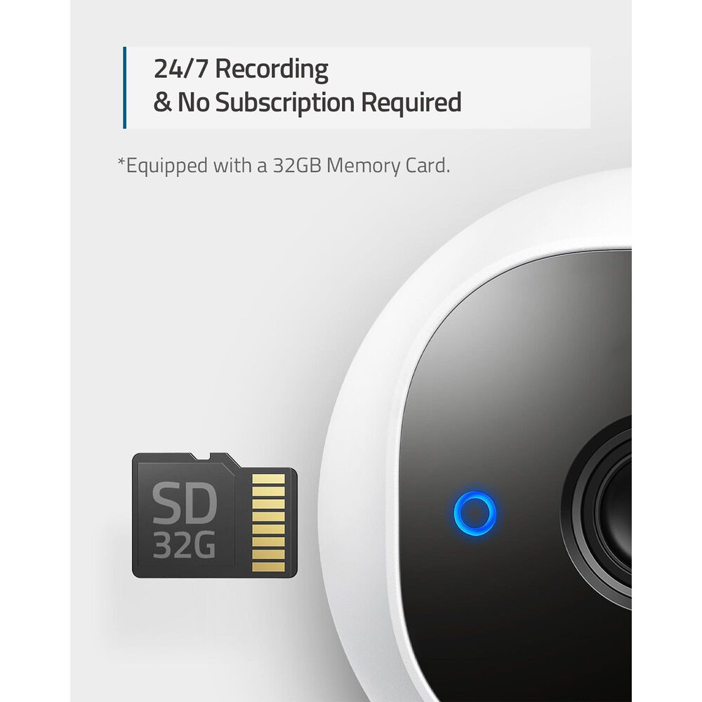 eufy Outdoor Cam E220 Pro Wired 2K Spotlight Camera in White, , large