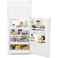 Whirlpool 28" Wide 14 Cu. Ft. Top Freezer Refrigerator in White, , large