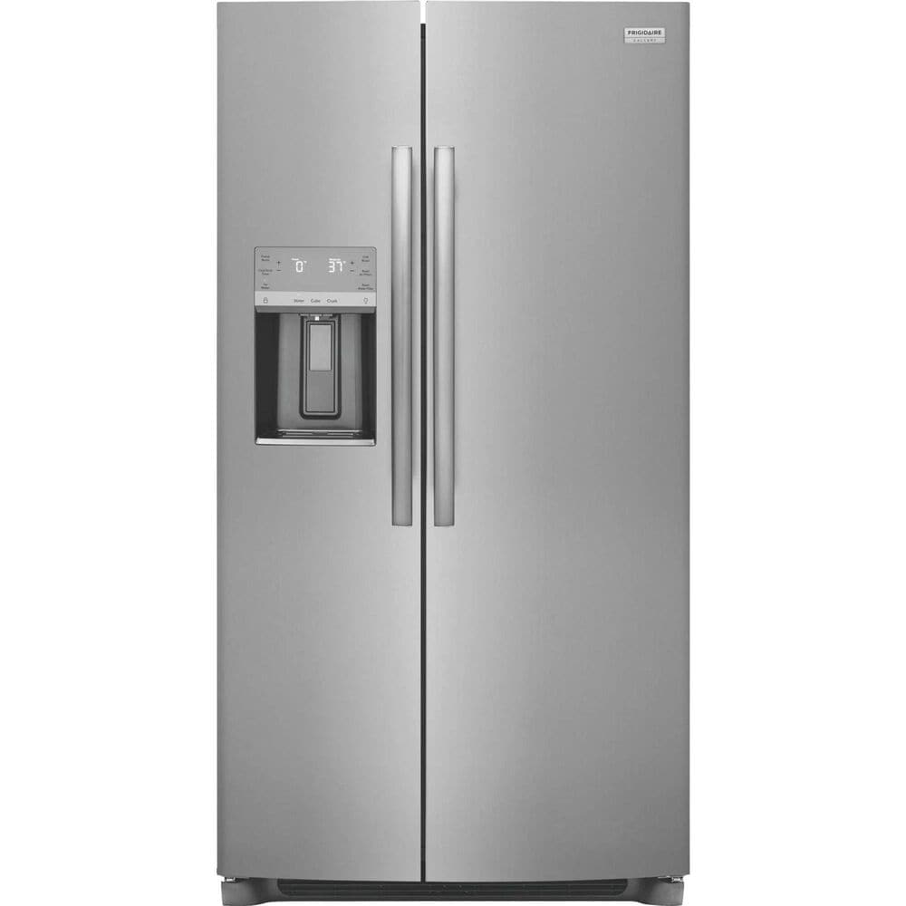 Frigidaire Gallery 22.3 Cu. Ft. Counter Depth Side-By-Side Refrigerator in Stainless Steel, , large