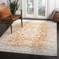 Safavieh Madison MAD603P 4" x 6" Orange and Ivory Area Rug, , large