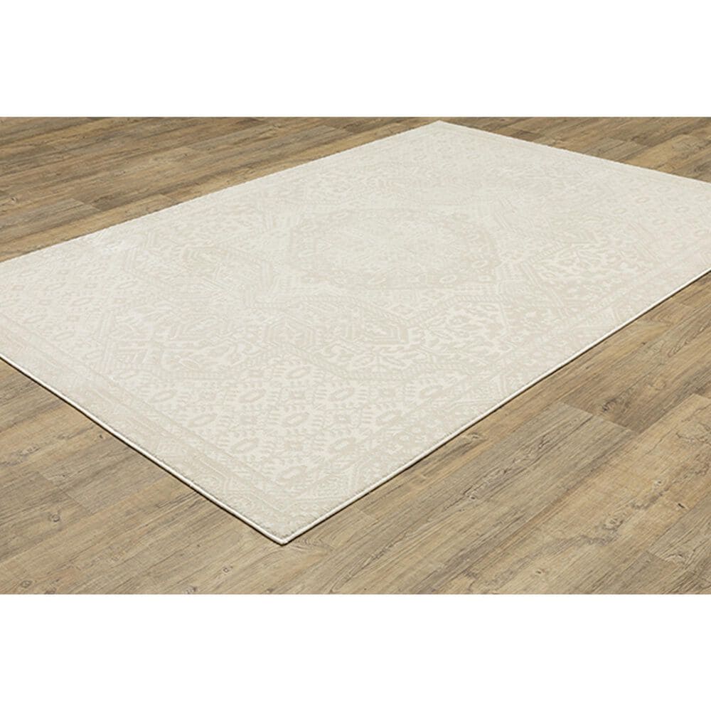 Oriental Weavers Raylan RAY09 3&#39;3&quot; x 5&#39; Ivory Area Rug, , large