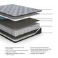 Ashley Comfort Plus 10" Medium Tight Top Queen Mattress, , large