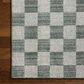 Chris Loves Julia x Loloi Calvin Blue and Ivory 6"3" x 9"6" Area Rug, , large