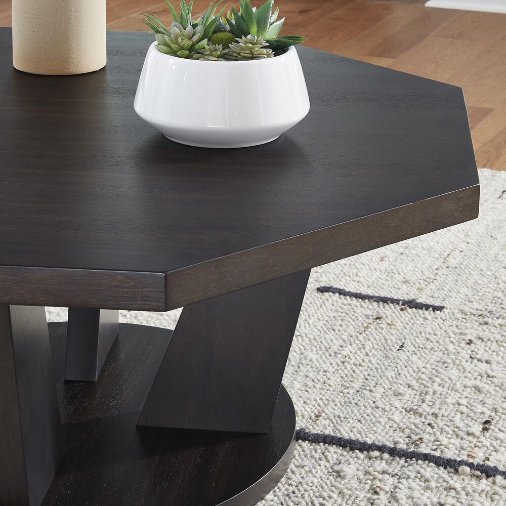 Ashley Chasinfield Coffee Table in Dark Brown, , large