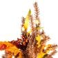 The Gerson Company 46" Pre-Lit Porch Tree with Pumpkins, Pinecones, and Berries in Orange, , large