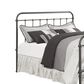 Pacific Landing Livingston Metal King Bed in Dark Bronze, , large