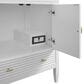 James Martin Myrrin 30" Single Bathroom Vanity Cabinet in Bright White, , large
