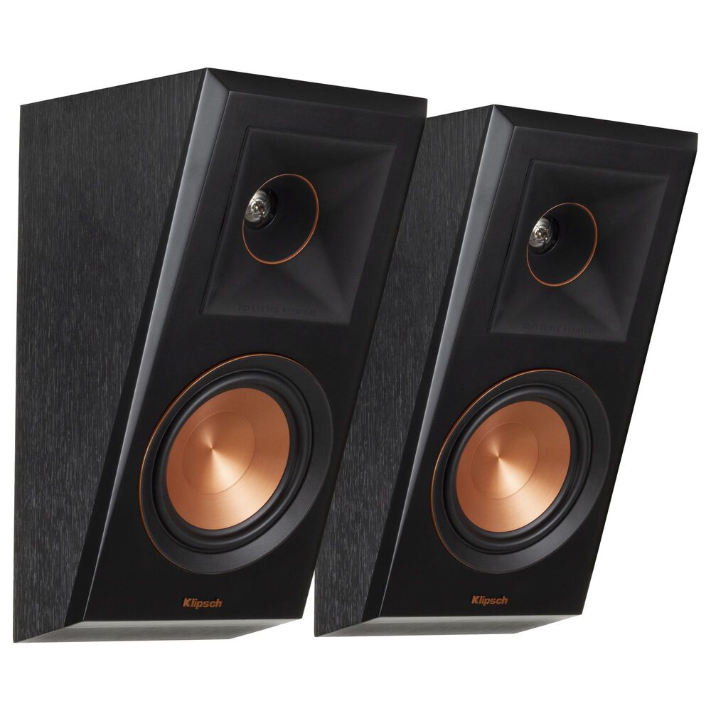 Klipsch Reference Premiere Dual 5.25" 2-Way Surround Sound Speaker in Ebony (Pair), , large