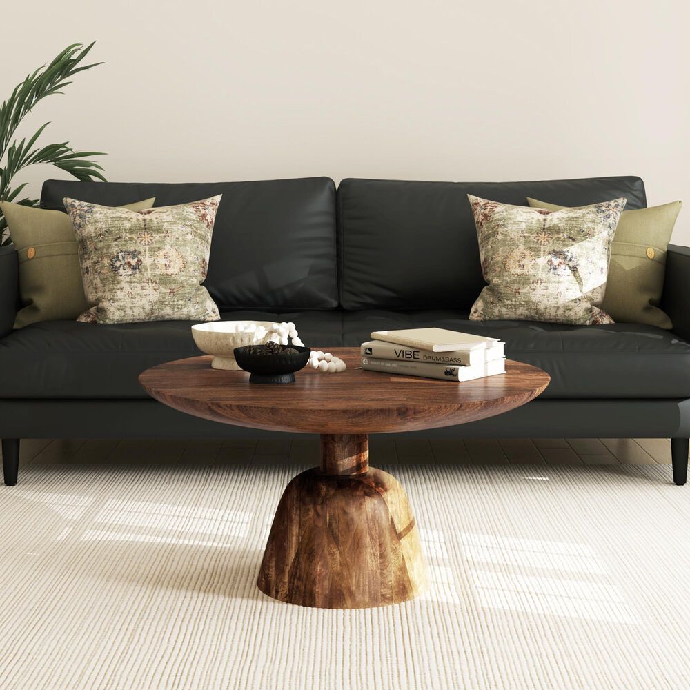 L.R. Home Branson Coffee Table in Brown, , large