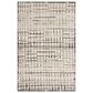 Loloi Bleecker Ivory and Charcoal 9"2" x 13" Area Rug, , large