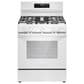 Frigidaire 30" Freestanding Natural Gas Range in White, , large