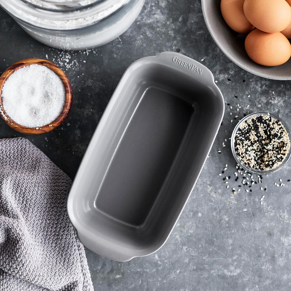 Green Pan Premiere Ovenware 1 Lb. Loaf Pan in Gray, , large