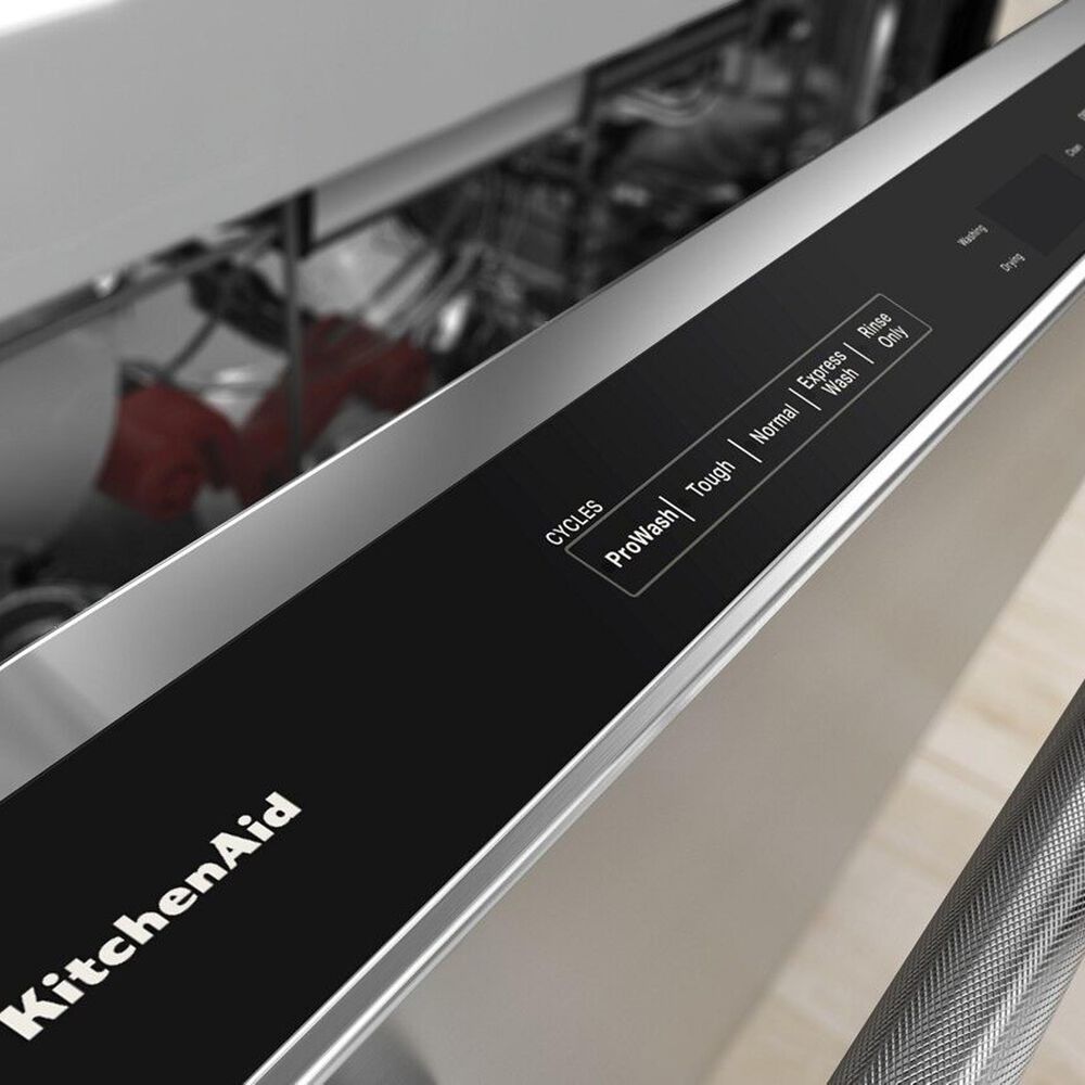 KitchenAid 24" BuiltIn Bar Handle Dishwasher with FreeFlex 3rd Rack