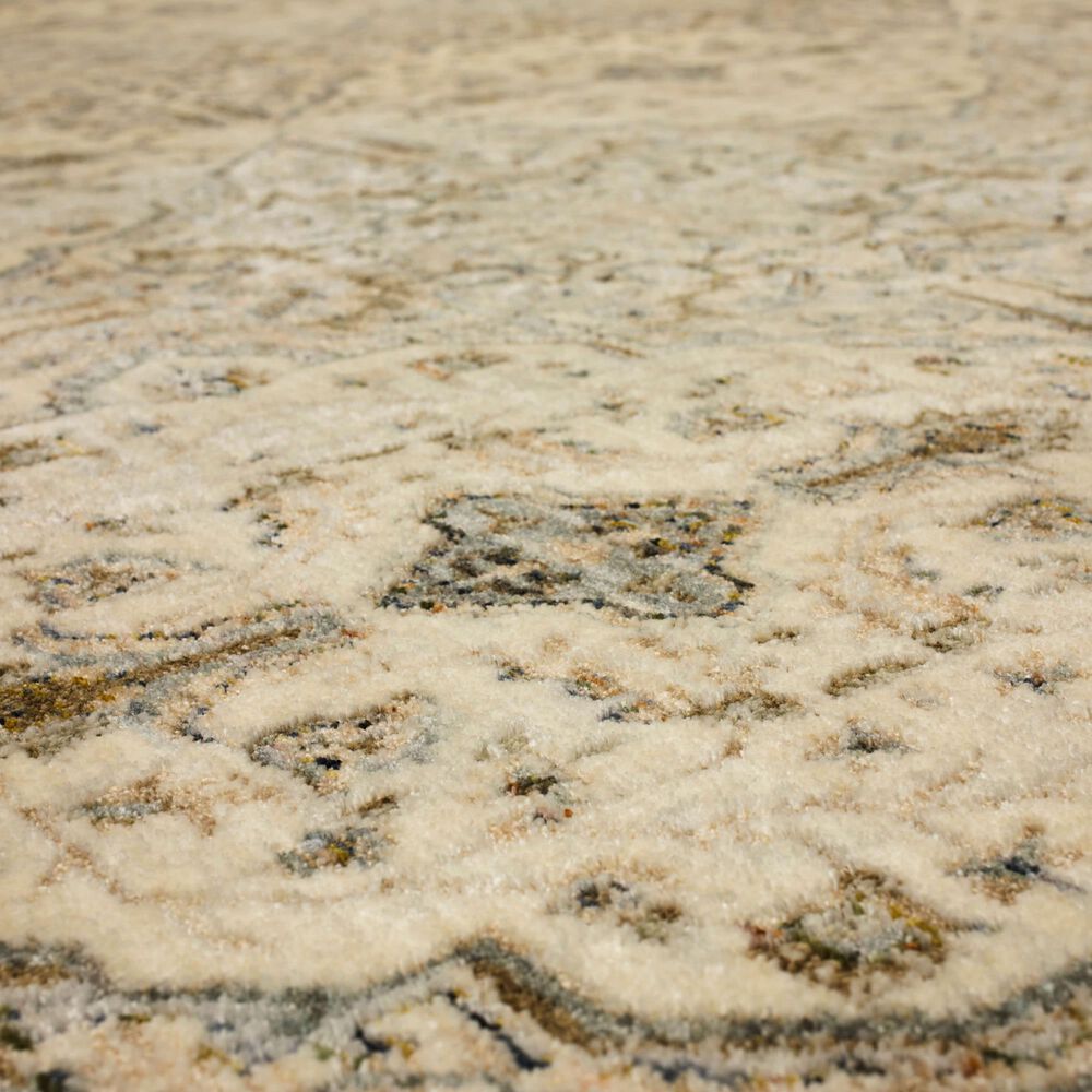 Karastan Divina Gloriana 5&#39; x 7&#39;10&quot; Cream Area Rug, , large