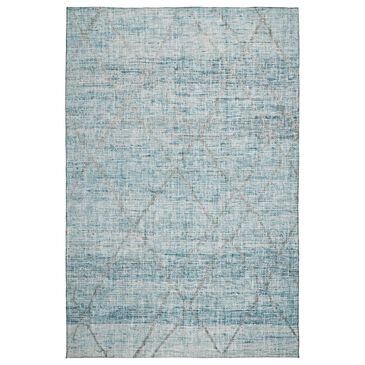 Dalyn Rug Company Portico PO1 Teal 8" x 10" Area Rug, , large