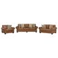 Ashley Carianna 3-Piece Stationary Living Room Set in Caramel, , large