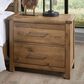 Viceray Collections Dovetail 2 Drawer Nightstand in Natural, , large