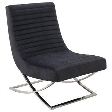 Safavieh Mandi Chair in Dark Grey, , large