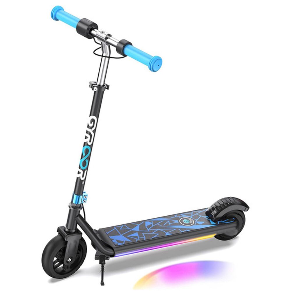 HOMLUX Kids Electric Scooter with 6" Tires in Blue, , large