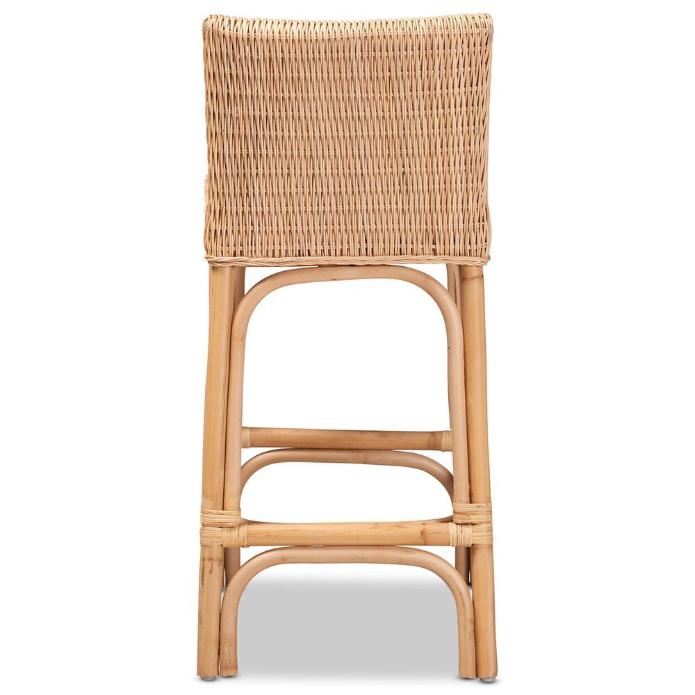 Baxton Studio Athena Counter Stool in Natural, , large