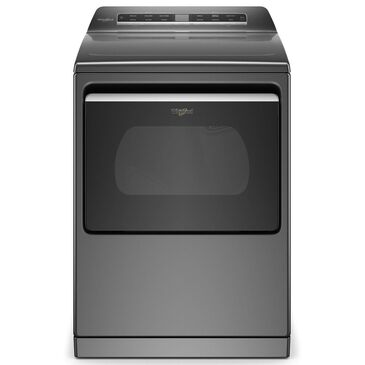 Whirlpool 7.4 Cu. Ft. Top Load Gas Dryer with Advanced Moisture Sensing in Chrome Shadow, , large