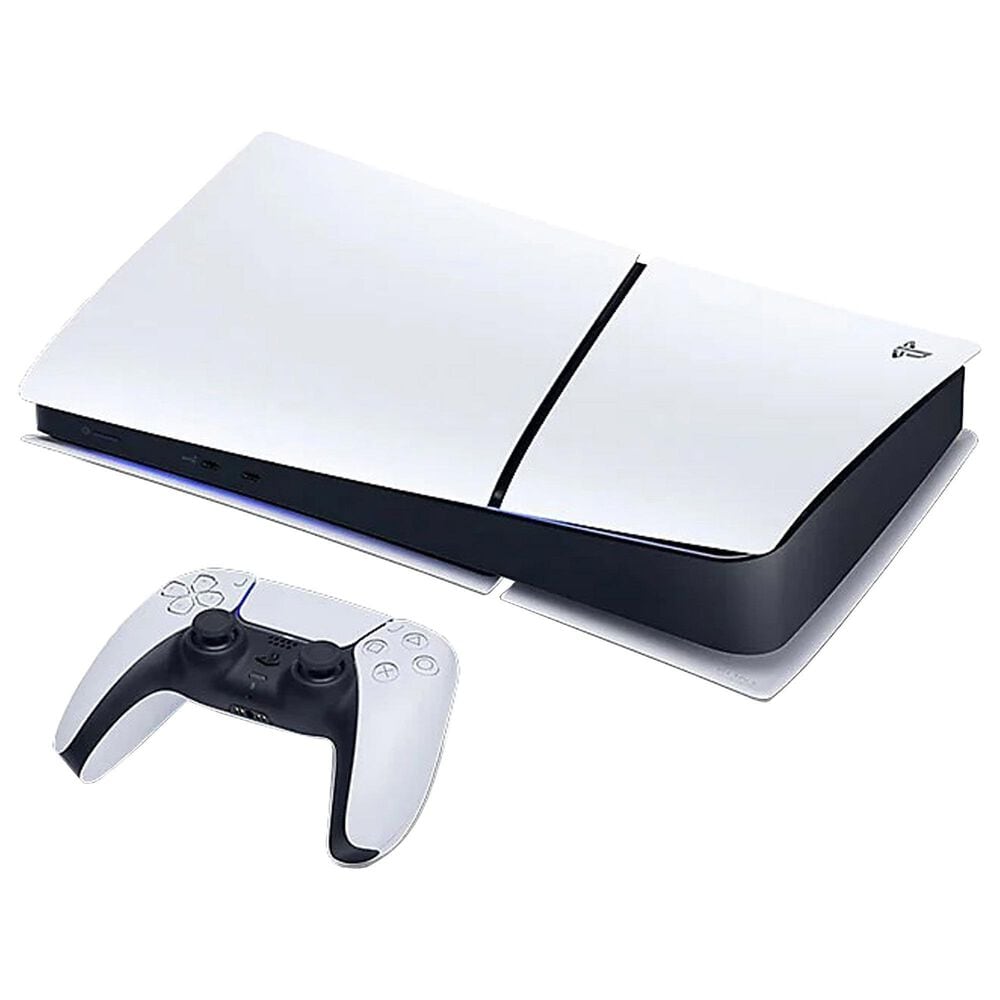 Sony PlayStation 5 Slim Digital Edition Console 825 GB in White, , large