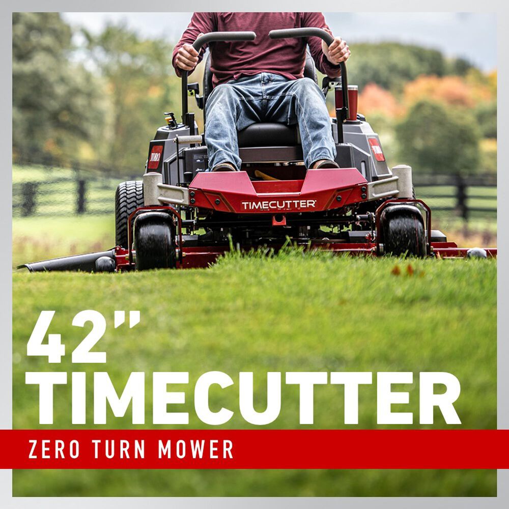 Toro 42" TimeCutter Zero Turn Gas-Powered Riding Mower with Smart Speed, , large