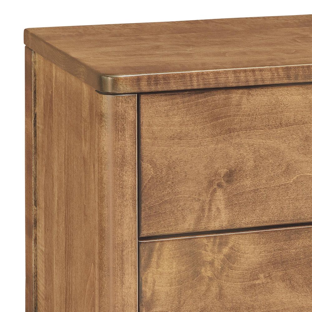 Archbold Furniture Warren 2 Drawer Nightstand in Harvest Finish, , large
