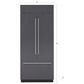 Sub Zero 20.5 Cu. Ft. Classic 3-Door French Door Refrigerator in Panel Ready, , large