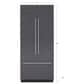 Sub Zero 20.5 Cu. Ft. Classic 3-Door French Door Refrigerator in Panel Ready, , large