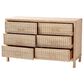 Baxton Studio Lanica 6-Drawer Dresser in Sun Bleached, , large