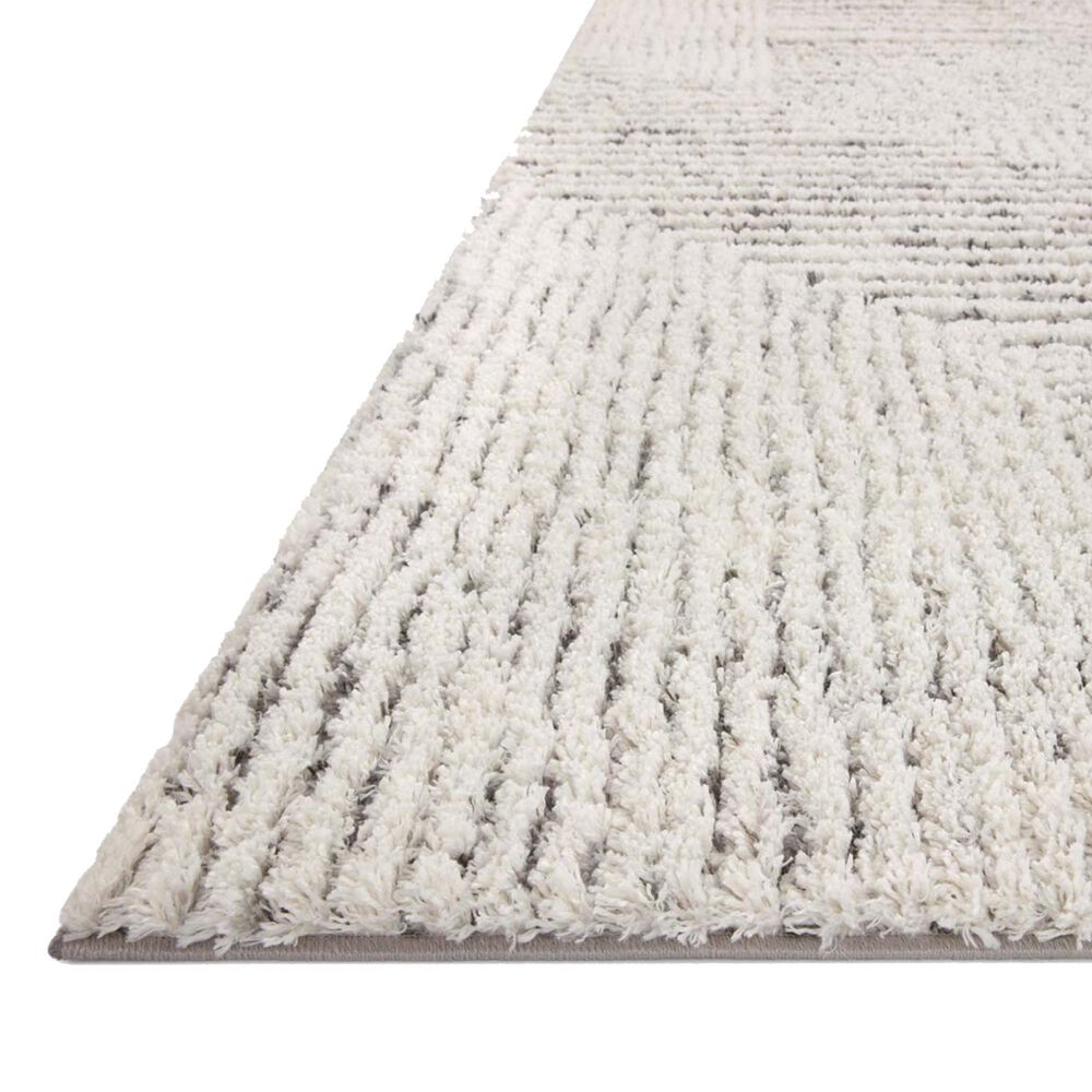 Loloi Levitt Shag 2&#39;3&quot; x 4&#39; Ivory and Grey Area Rug, , large