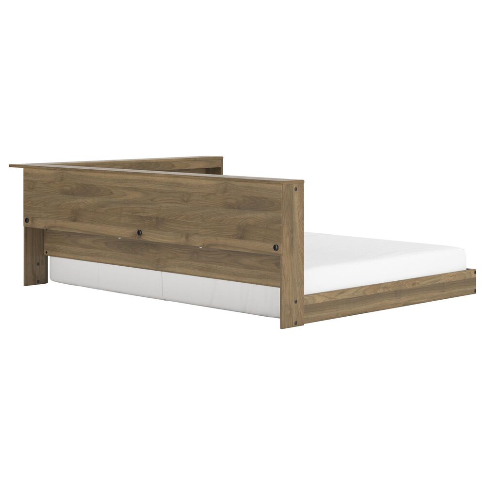 Ashley Deanlow Full Bookcase Storage Bed in Honey, , large